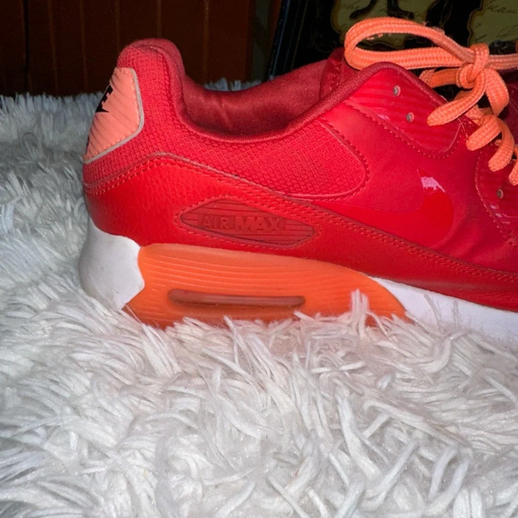 Nike Air Max 90 Essential Ultra "University" Womens 9 Red / White - Picture 7 of 8